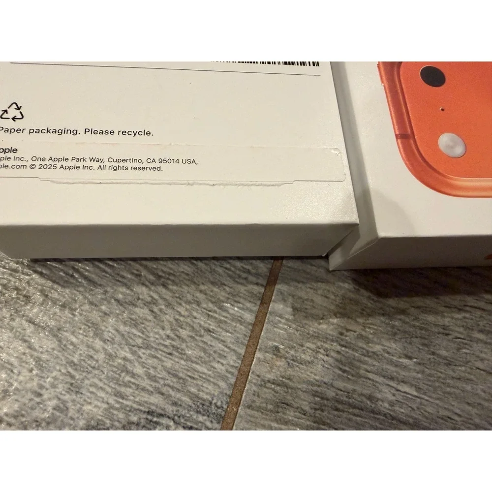 Apple iPhone 17‎ PRO EMPTY BOX Orange Original 1TB MGT4LL/A OEM Gift Idea Gag